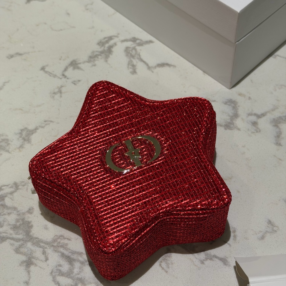 Dior Red Star-Shaped Accessory